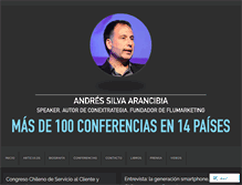 Tablet Screenshot of andressilvaarancibia.com